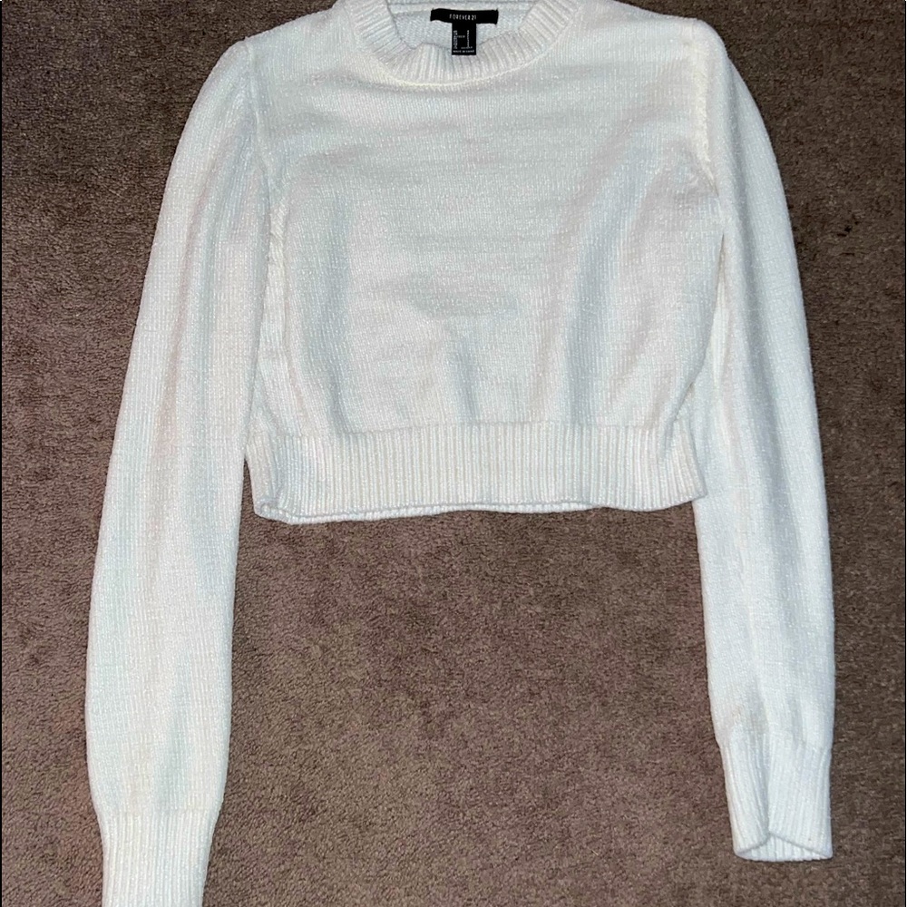 Crop sweater